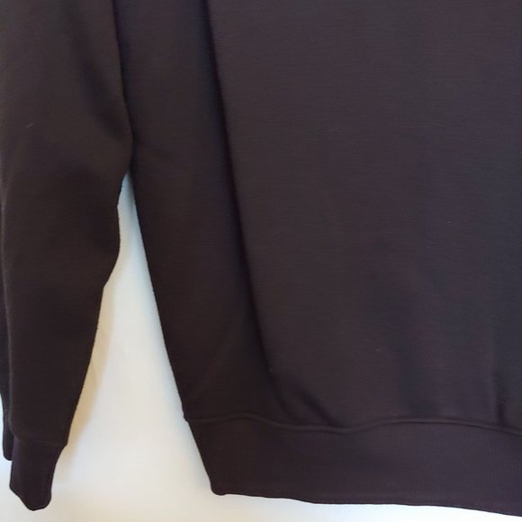 Boyfriend Crew SWS Active sweatshirt with blingy rinestone skull with wings Med - Picture 4 of 11